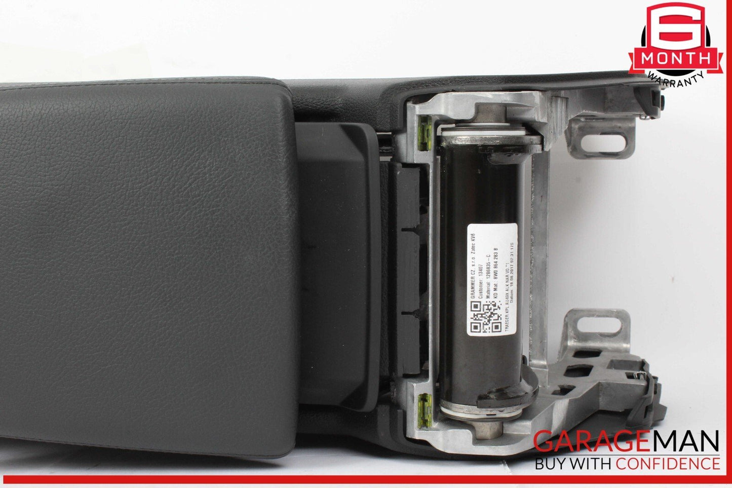 17-19 Audi A4 Quattro Front Center Floor Console Storage Compartment Base OEM