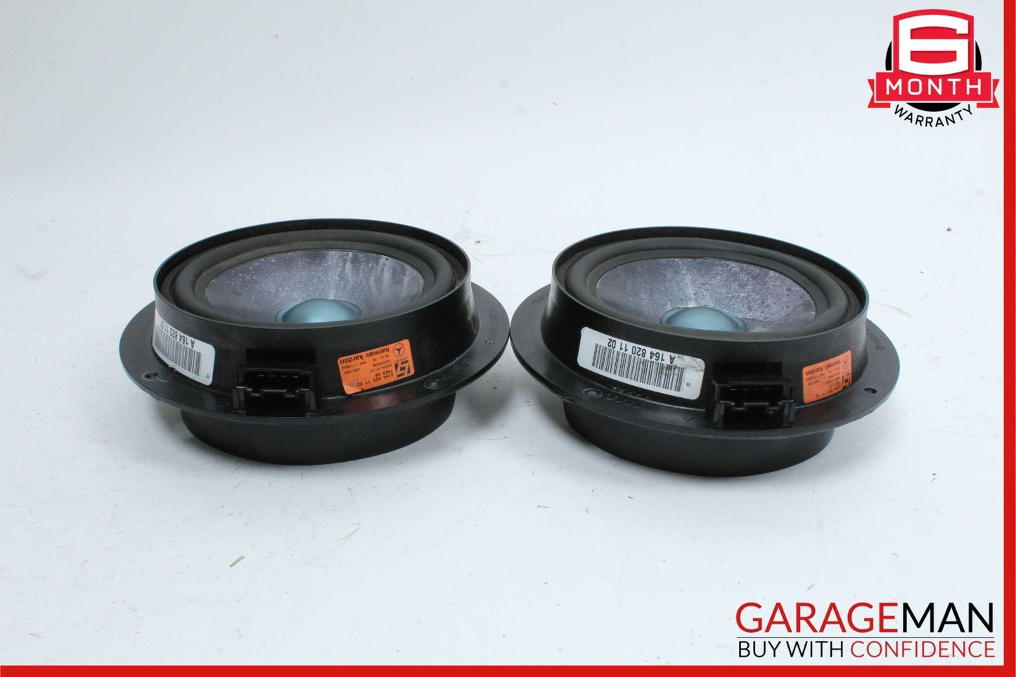 06-13 Mercedes X164 GL450 4MATIC Rear Left & Right Side Audio Sound Speakers Set