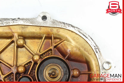 06-13 Mercedes W211 E350 S550 Front Right Engine Timing Chain Cover Plate OEM