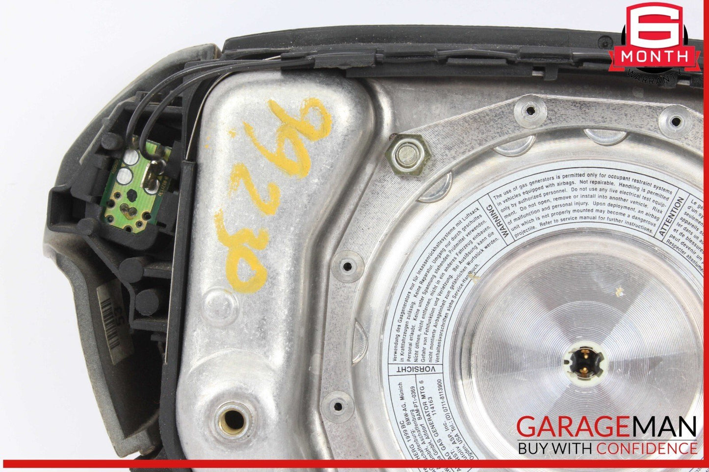 97-04 Mercedes R170 SLK230 SLK320 Steering Wheel Air Bag Airbag Black OEM