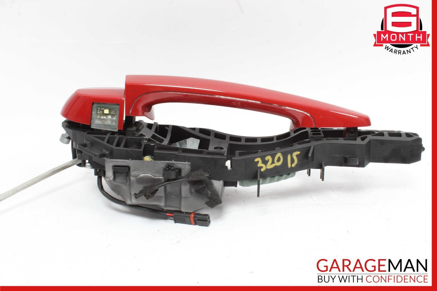 12-18 BMW F30 320i 528i Rear Right Side Exterior Door Handle Assy Red