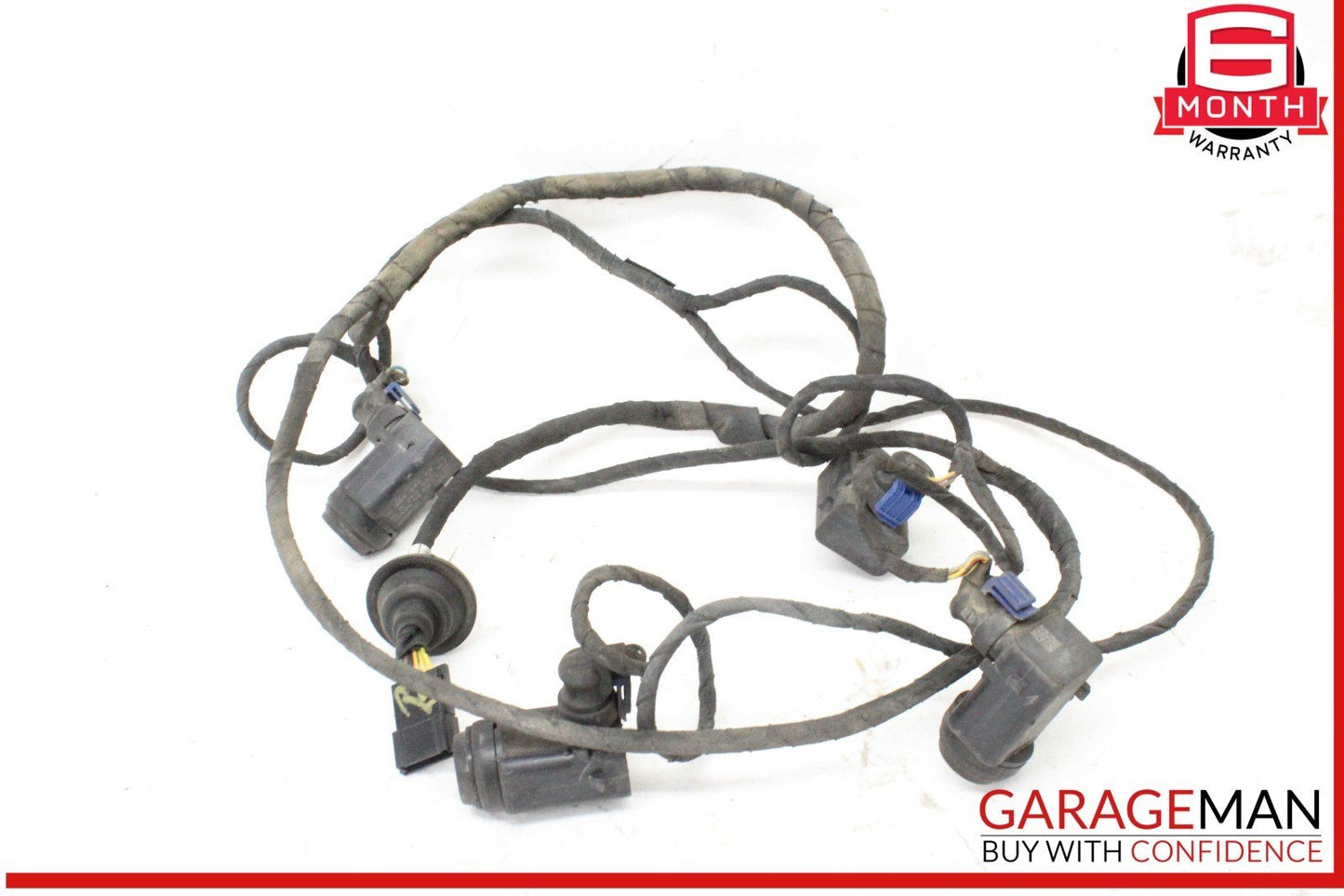 03-06 Mercedes R230 SL500 SL55 AMG Bumper Parktronic Parking Sensor Set OEM