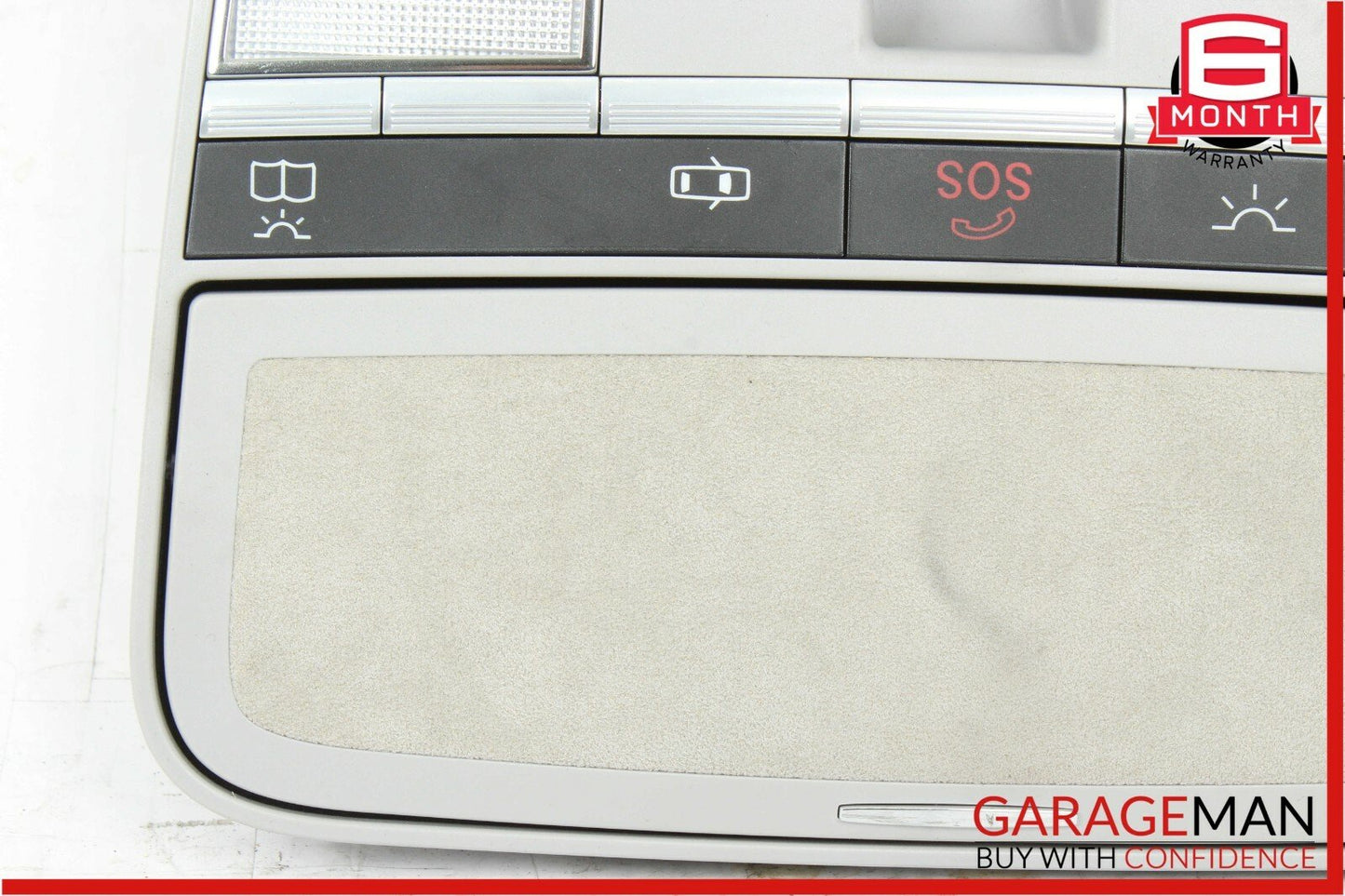 07-09 Mercedes CL600 CL550 S600 Overhead Dome Light Lamp Sunroof Control Gray