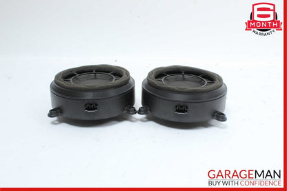 01-07 Mercedes W203 C230 Front Right & Left Side Door Audio Speaker Set of 2 OEM