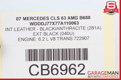 07-11 Mercedes W219 CLS63 AMG Fuel Pump Motor Control Module 0355400245 OEM