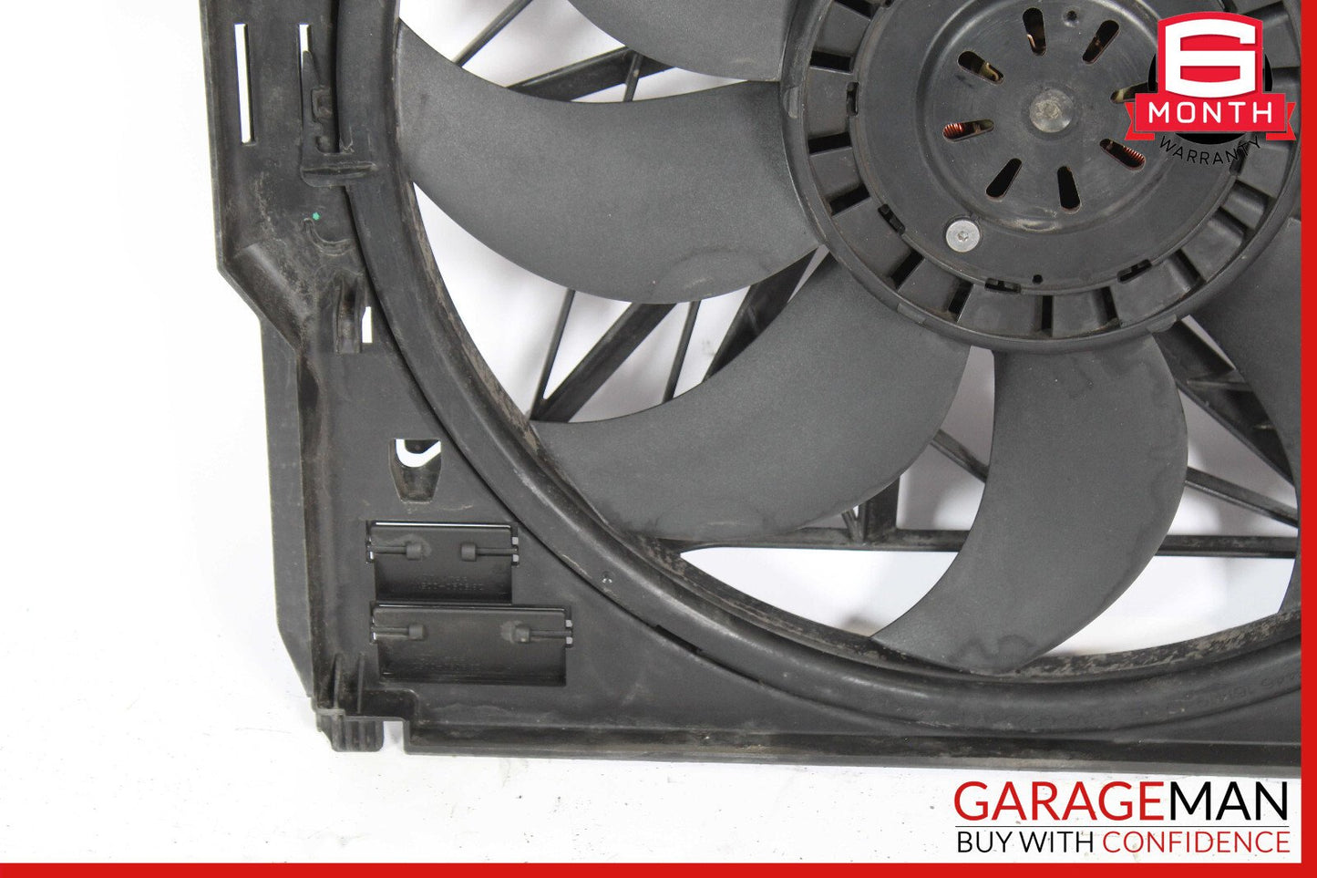 09-19 BMW 550i Engine Motor Cooling Fan Shroud OEM