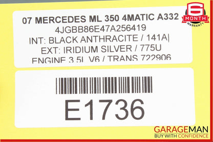 06-09 Mercedes W164 ML350 GL450 CLS350 Communication Control Module Unit OEM