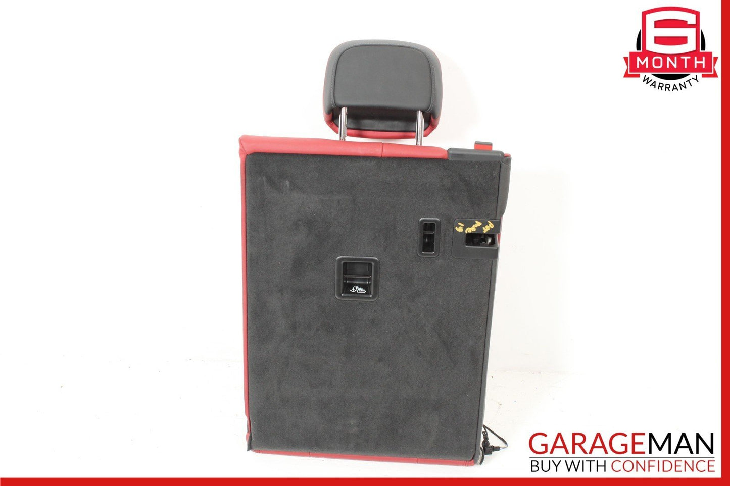 15-24 Porsche Macan 95B Rear Right Top Upper Seat Cushion Red OEM