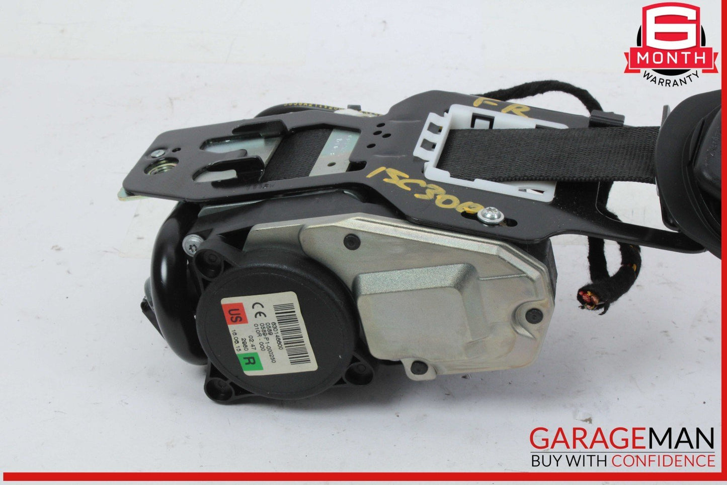 15-18 Mercedes W205 C300 C350e Front Right Side Seatbelt Seat Belt Retractor OEM