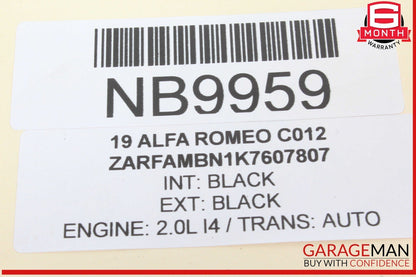 17-23 Alfa Romeo Giulia Remote Fob Smart Key Keyless Key Less 156140444 OEM