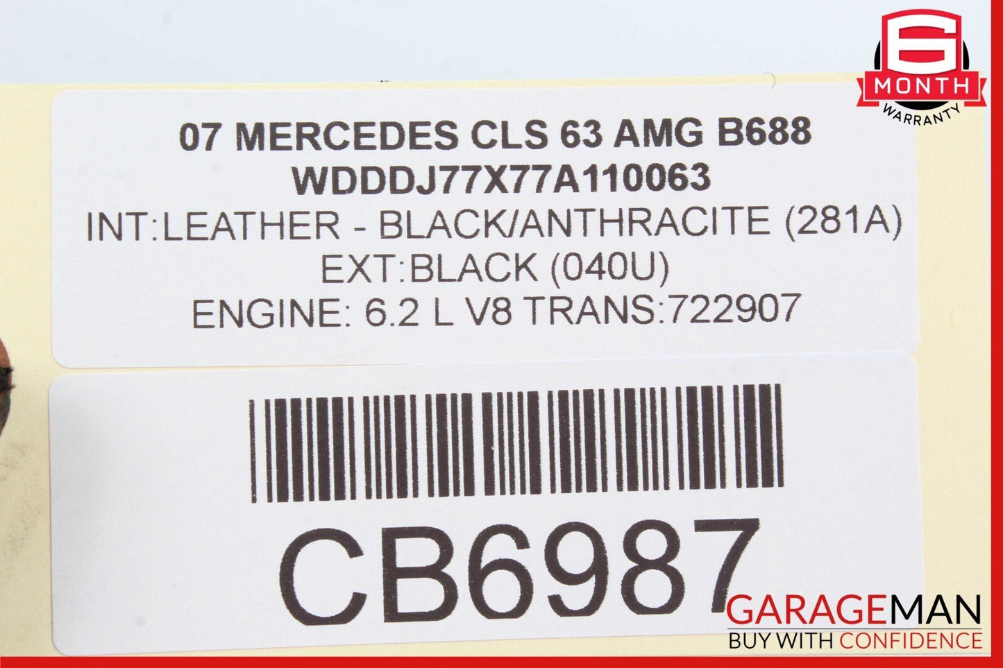 05-12 Mercedes W219 CLS63 AMG ML550 Headlight Control Module 2118708726 OEM