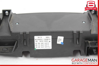 07-14 Mercedes W216 CL550 S400 CL550 A/C AC Heater Climate Control Switch OEM