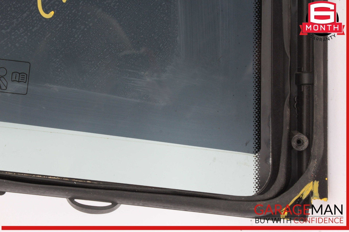 15-20 Mercedes W205 C300 C350e C400 Rear Left Side Door Window Quarter Glass OEM