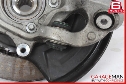 08-15 Mercedes W212 E350 Rear Left Side Spindle Knuckle Hub Bearing Brake Rotor