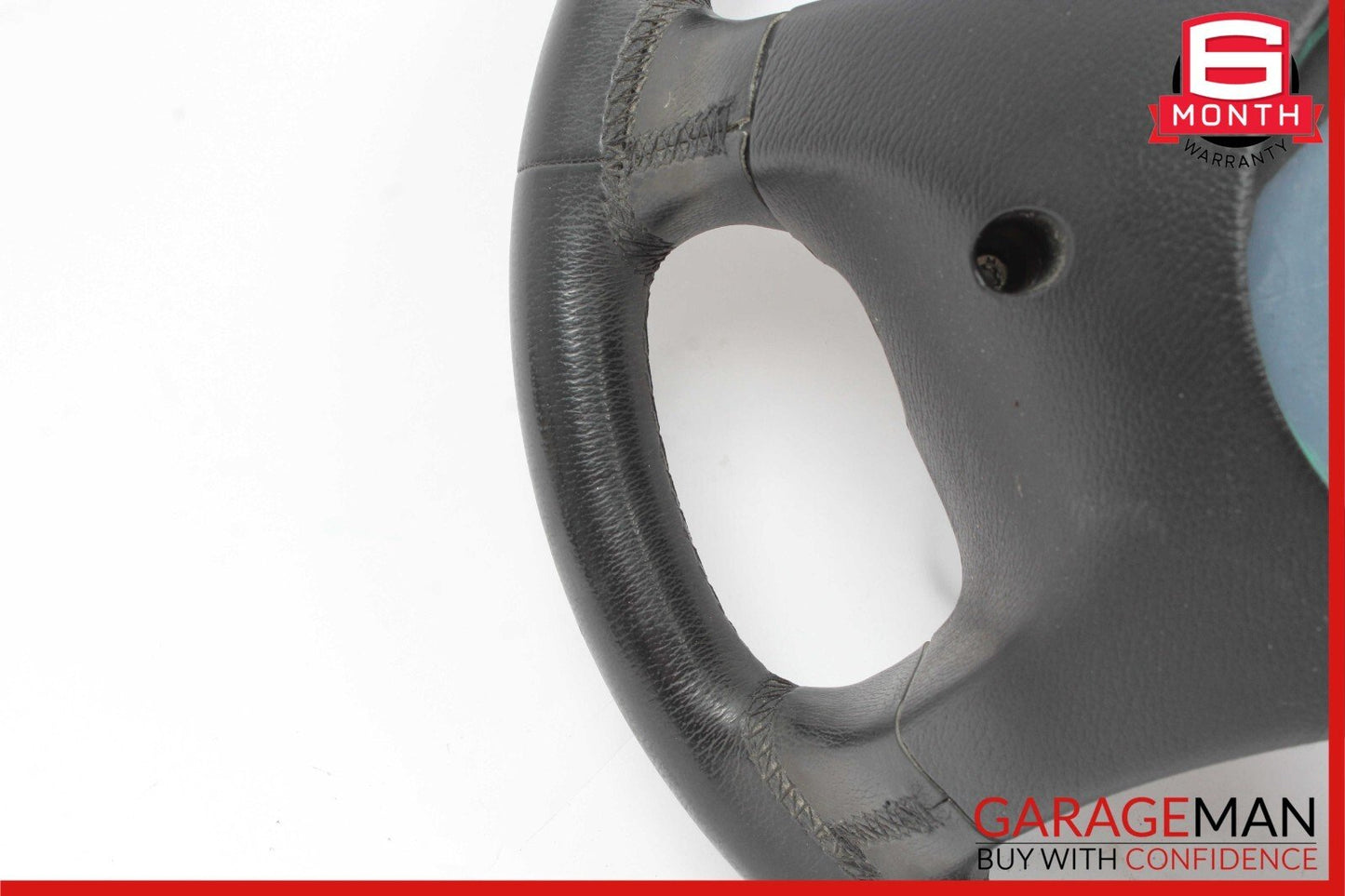 06-09 Mercedes W211 E350 CLS500 4 Spoke Steering Wheel Leather Black OEM