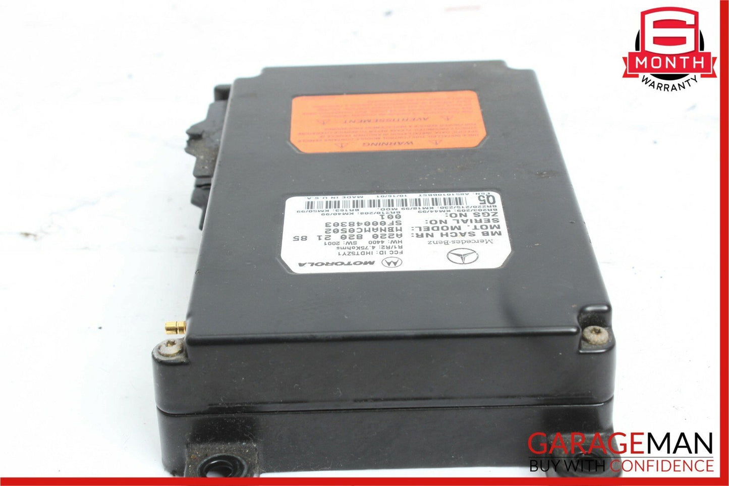 06-12 Mercedes W251 R250 SL500 Telephone Phone Bluetooth Voice Control Module