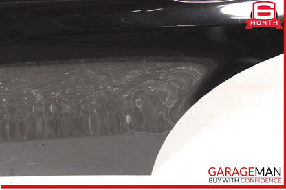 10-16 Mercedes W212 E350 E63 AMG Sedan Rear Left Side Door Shell Black OEM
