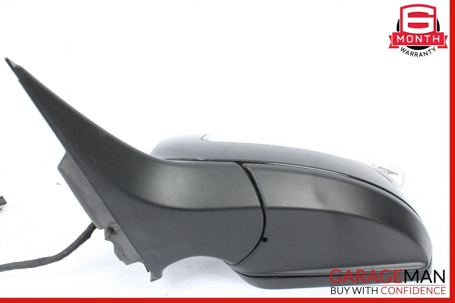08-09 Mercedes W204 C350 C63 AMG Front Left Side Mirror Rear View Door Black