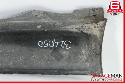 20-22 Ferrari F8 Left Driver Side Rocker Skirt Moulding Trim Panel Cover Silver