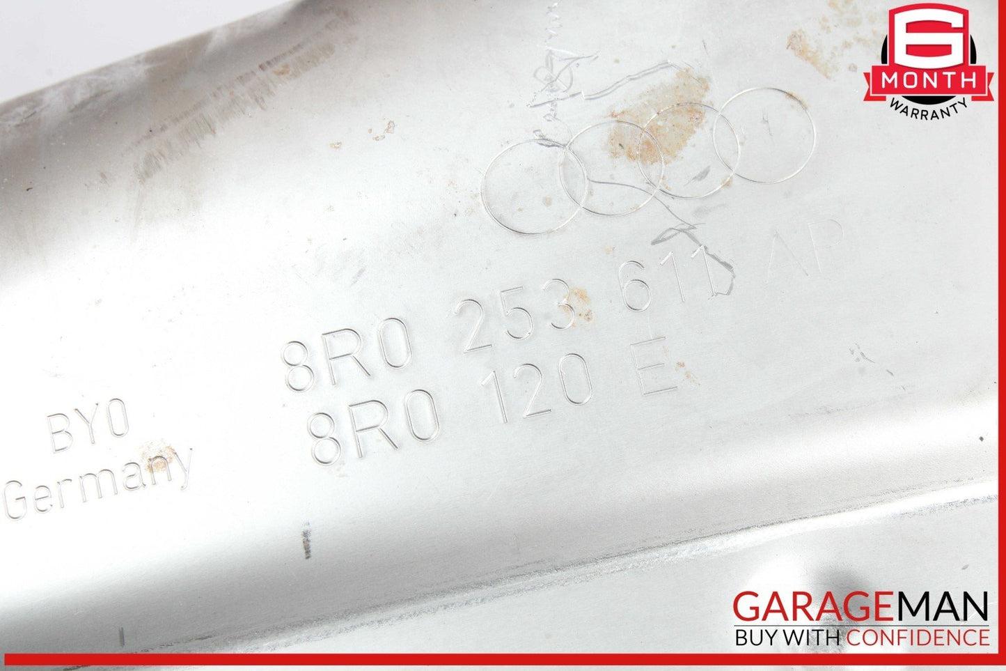 13-17 Audi Q5 Rear Right Side Exhaust Muffler Tail Pipe 8R0253611AP OEM