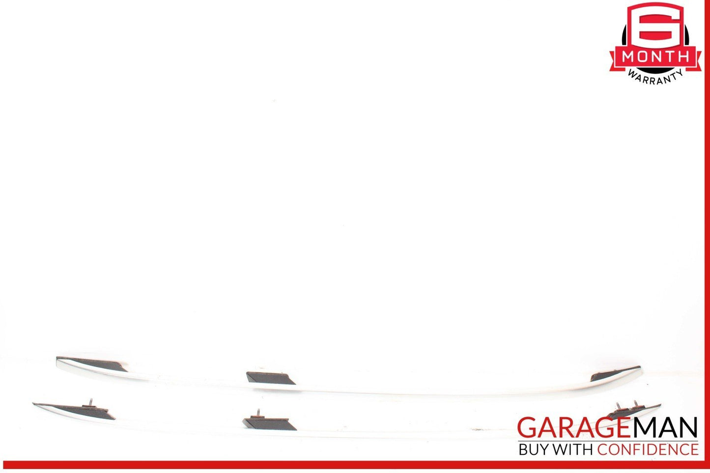 12-19 Mercedes W166 GLE400 GLE550 Baggage Luggage Roof Rack Rail Set of 2 Pc OEM