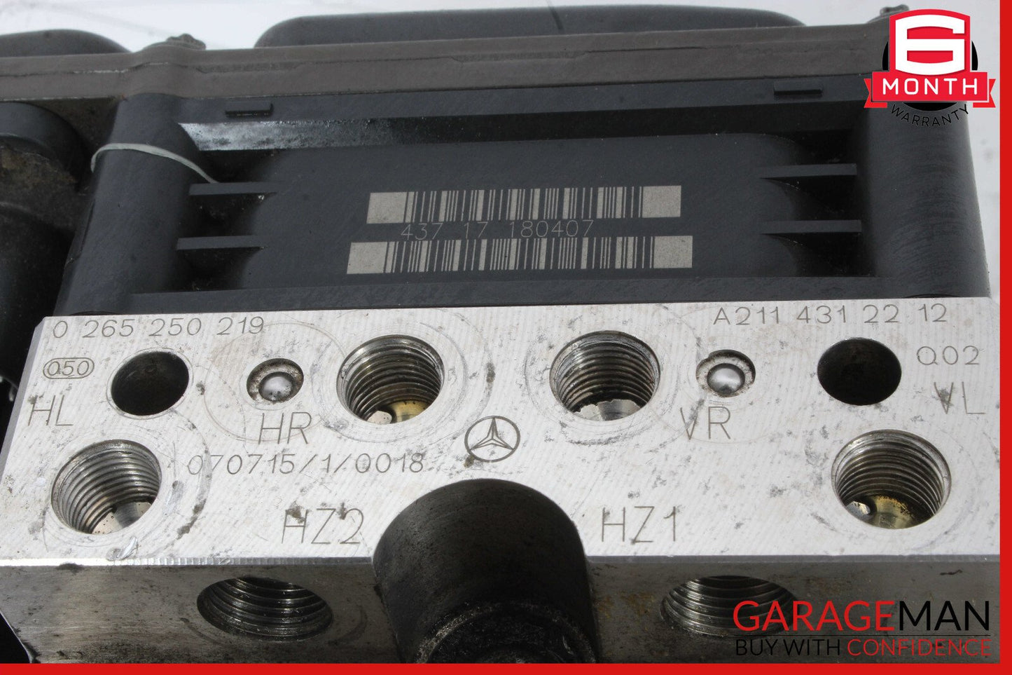 07-11 Mercedes W219 CLS63 E63 AMG ABS Brake Hydraulic Pump Control Module Unit