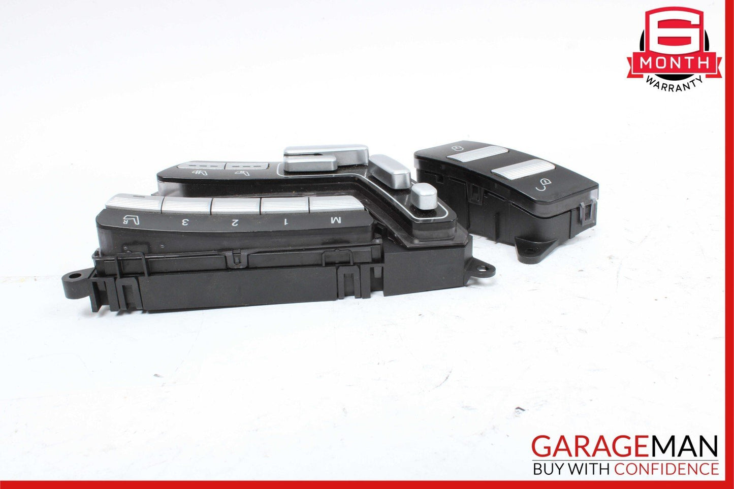 07-14 Mercedes W221 S550 S600 Front Left Side Seat Controller Switch Set of 2