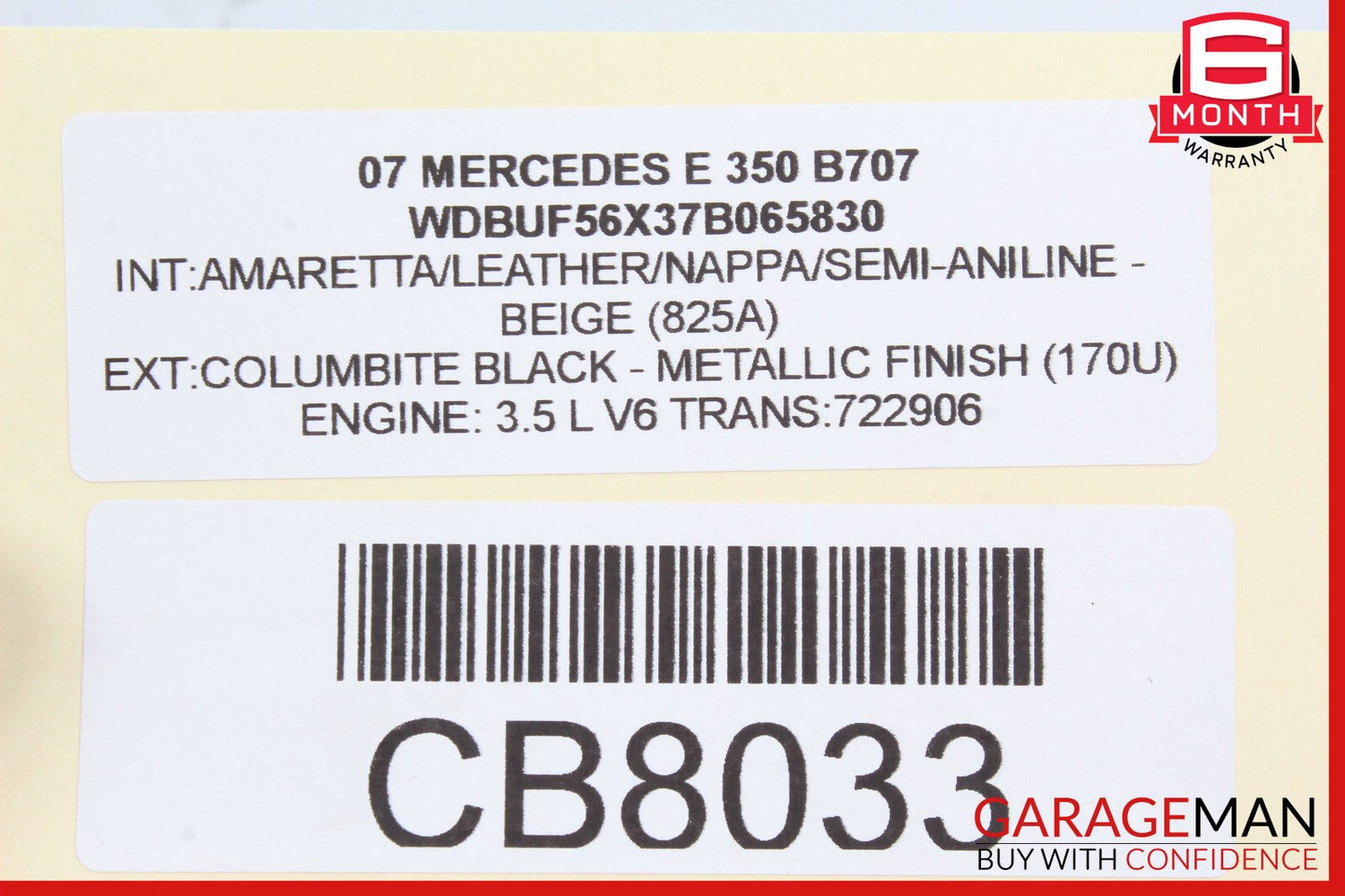03-09 Mercedes W211 E350 E550 Rear Right Door Control Module 2118703285 OEM