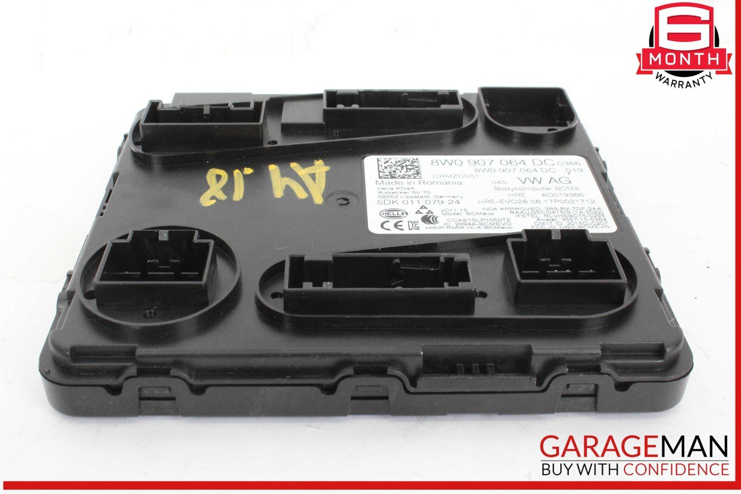 18-25 Audi A4 Allroad BCM Comfort System Body Control Module 8W0907064DC OEM