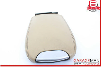 06-12 Mercedes W164 ML550 GL450 Center Console Armrest Arm Rest Cover Beige OEM