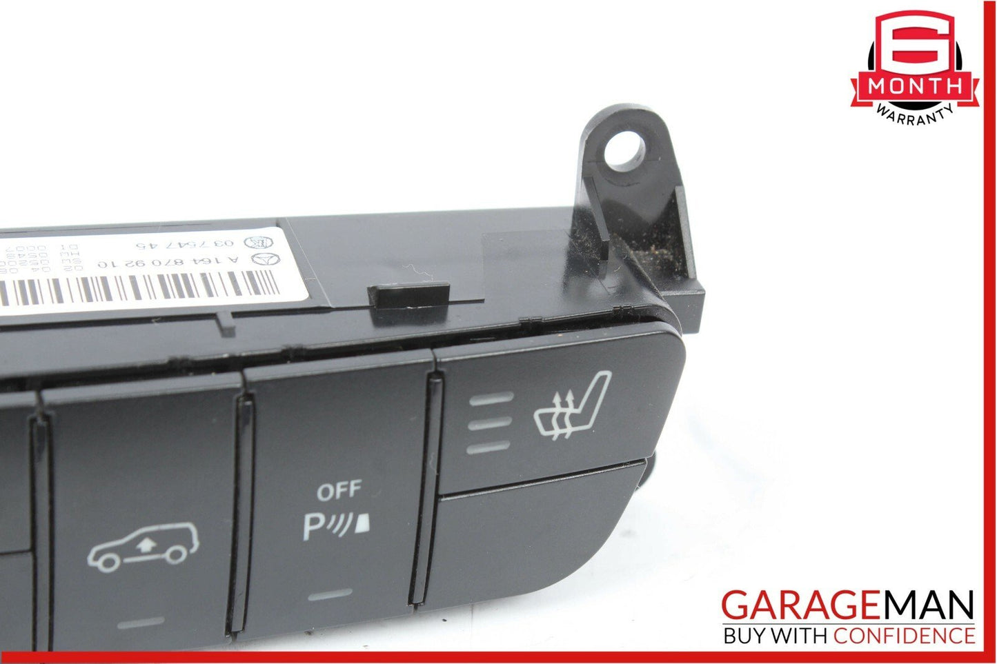 06-12 Mercedes X164 GL450 GL550 ML550 Hazard Light Switch Control Panel Module