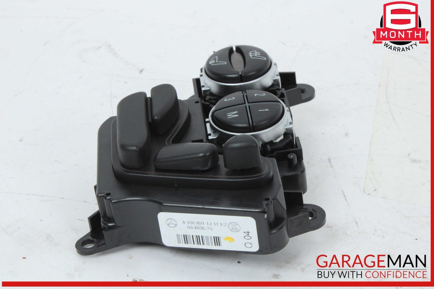 03-08 Mercedes R230 SL500 Front Right Side Seat Adjust Control Switch Module OEM