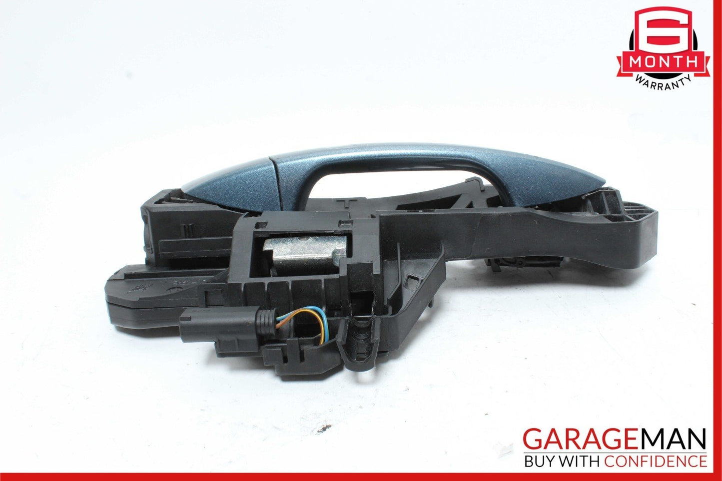 07-13 Mercedes W221 S550 S350 Front Right Exterior Door Handle Keyless Go Blue