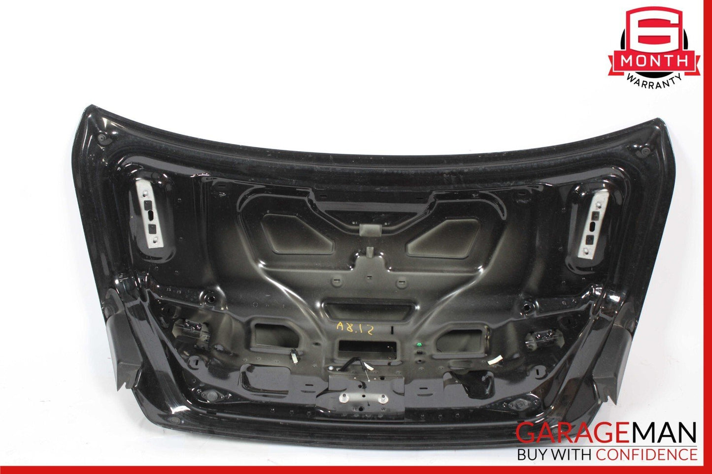 11-14 Audi A8 S8 Rear Trunk Lid Hatch Tailgate Deck Shell Black OEM
