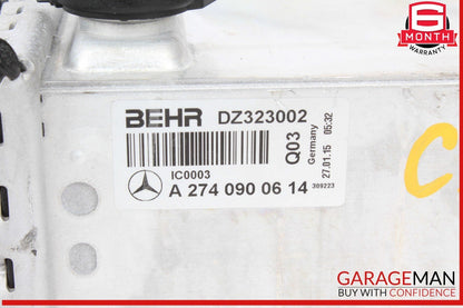15-20 Mercedes W205 C300 GLC300 2.0L Engine Mounted Intercooler 2740900614 OEM