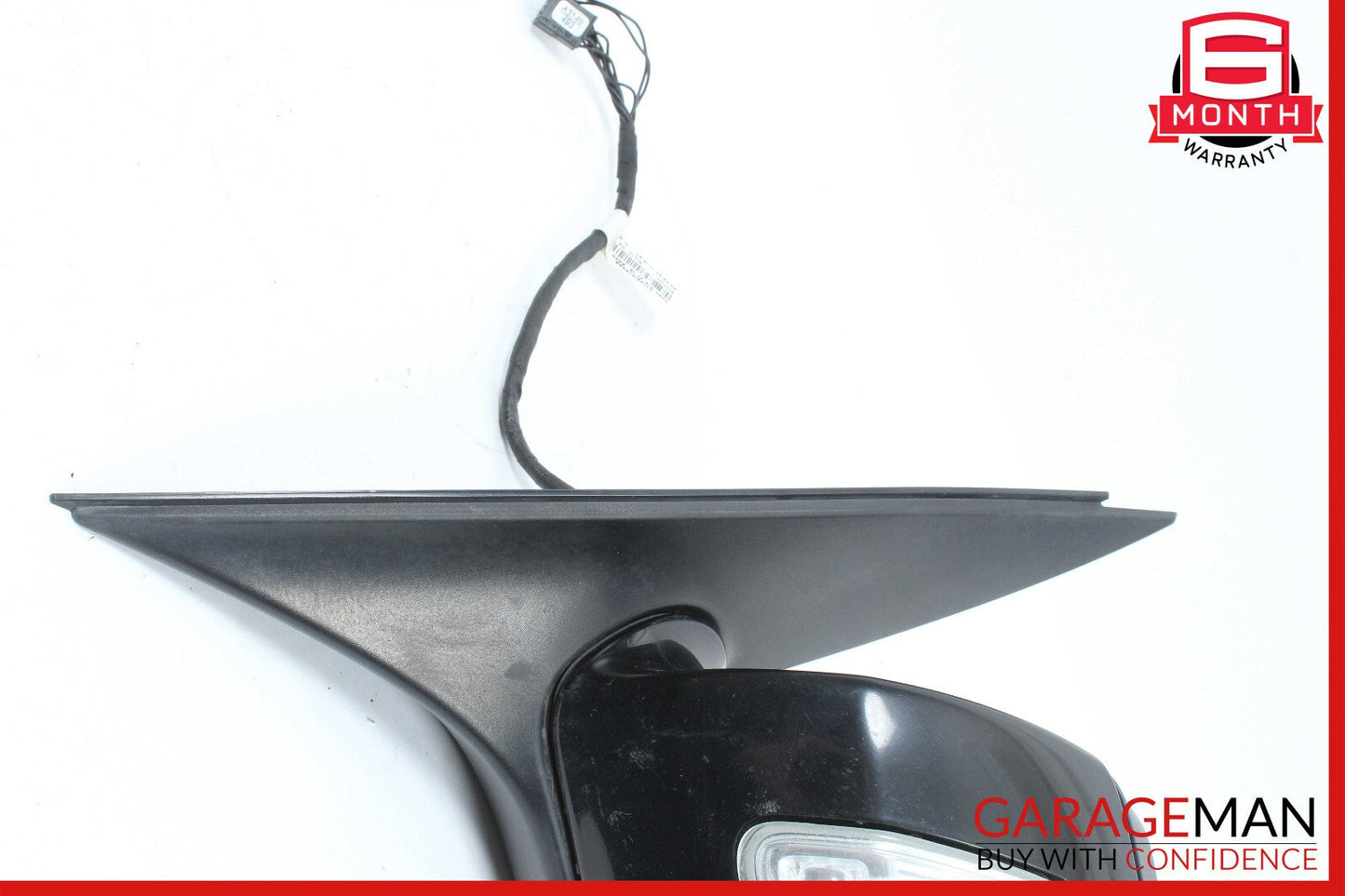 08-09 Mercedes W204 C300 Front Left Side Mirror Door Rear View Black OEM