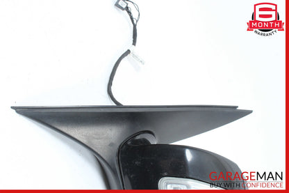 08-09 Mercedes W204 C300 Front Left Side Mirror Door Rear View Black OEM