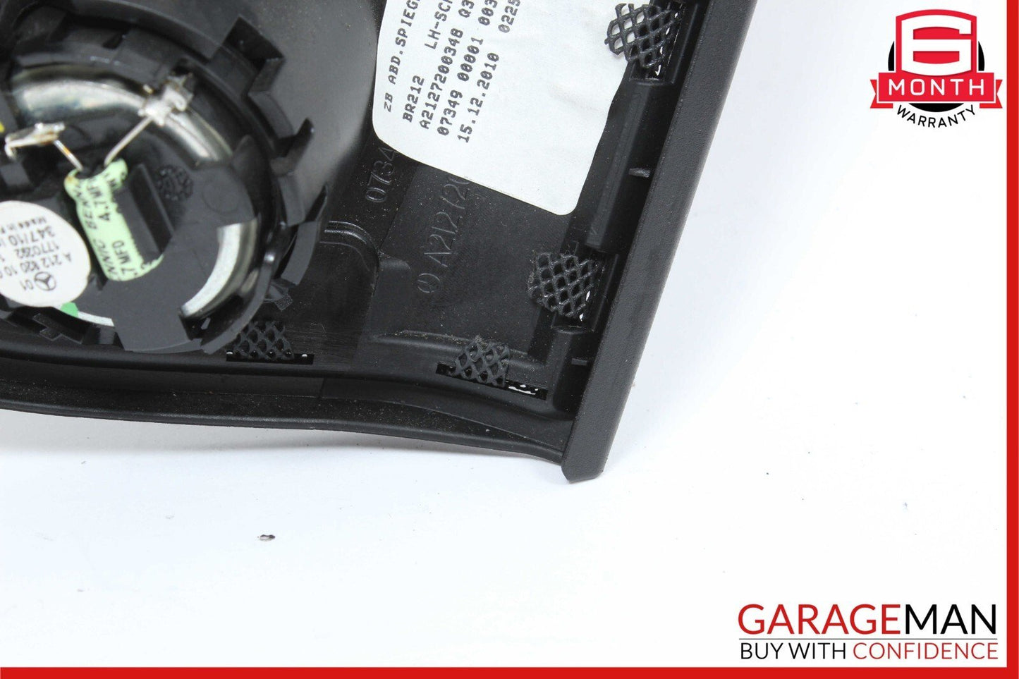 10-16 Mercedes W212 E400 Front Left Side Door Panel Tweeter Speaker Cover OEM