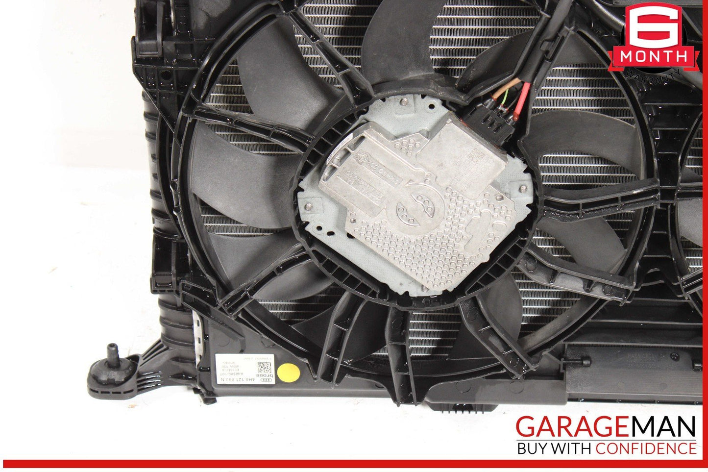 12-18 Audi A7 Engine Cooling Radiator w/ Fan Assembly OEM