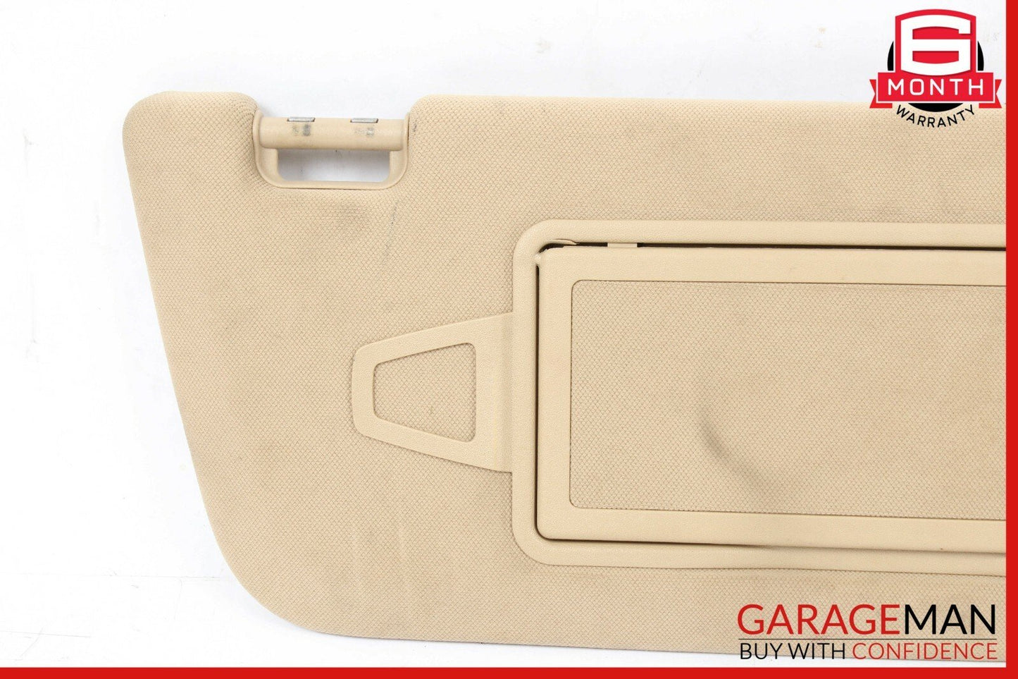 07-14 Mercedes W221 S550 CL550 Right Side Sun Visor Sunvisor Shade Cover Brown