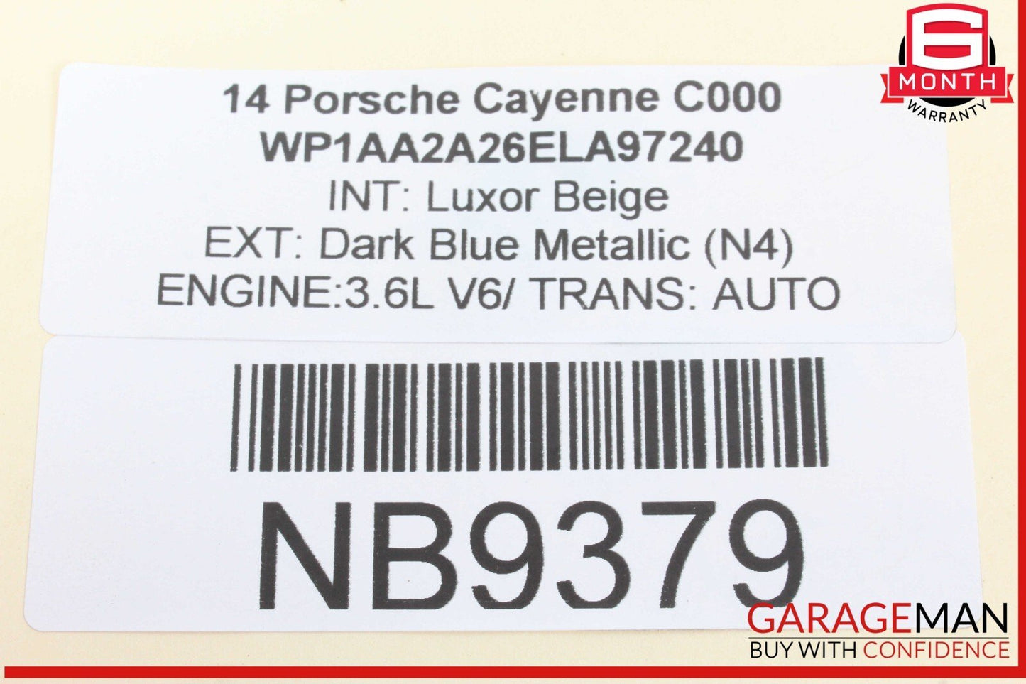 11-18 Porsche Cayenne 958 Rear Right or Left Tie Rod Control Arm OEM