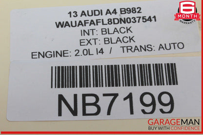 09-16 Audi A4 Rear Right Passenger Side Window Regulator Motor 8K0959812A OEM