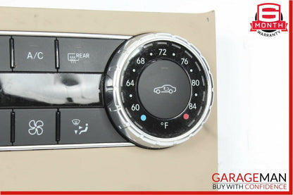 12-14 Mercedes W204 C250 AC A/C Heater Climate Temperature Control Switch Beige