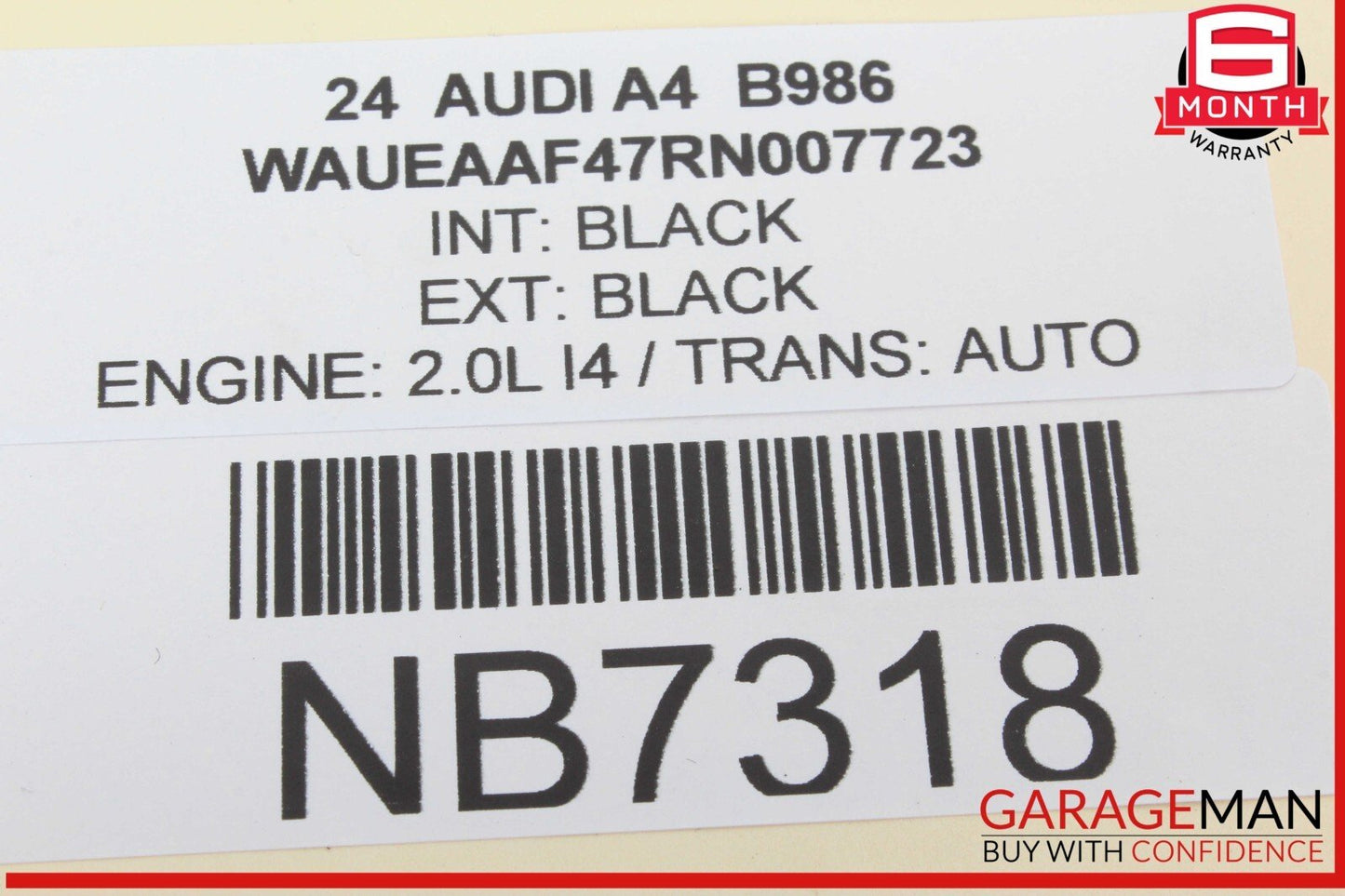 17-24 Audi A4 Dash Dashboard Left Side Trim Panel 8W1857967A OEM