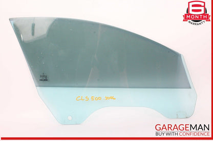 06-11 Mercedes W219 CLS500 CLS550 Front Left Driver Side Door Window Glass