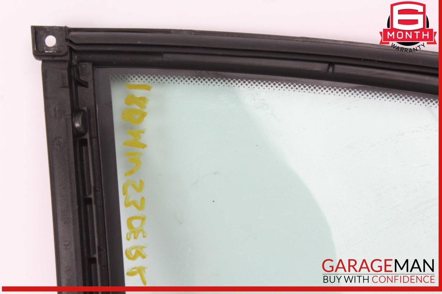 17-20 BMW 530E Rear Right Passenger Side Door Quarter Window Glass OEM