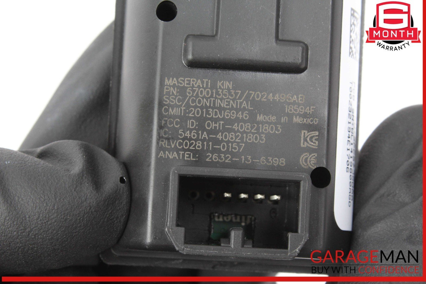 14-17 Maserati Quattroporte S Ignition Engine Start Stop Switch Control OEM