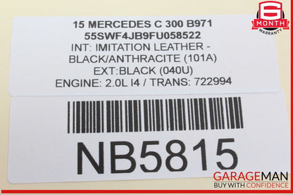 15-18 Mercedes W205 C300 C350e Front Left Side Door Control Module Unit OEM