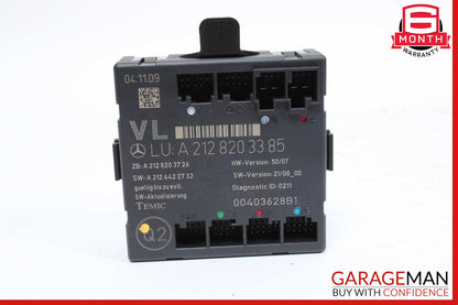 08-15 Mercedes W204 C300 C350 Front Left Side Door Control Module Unit