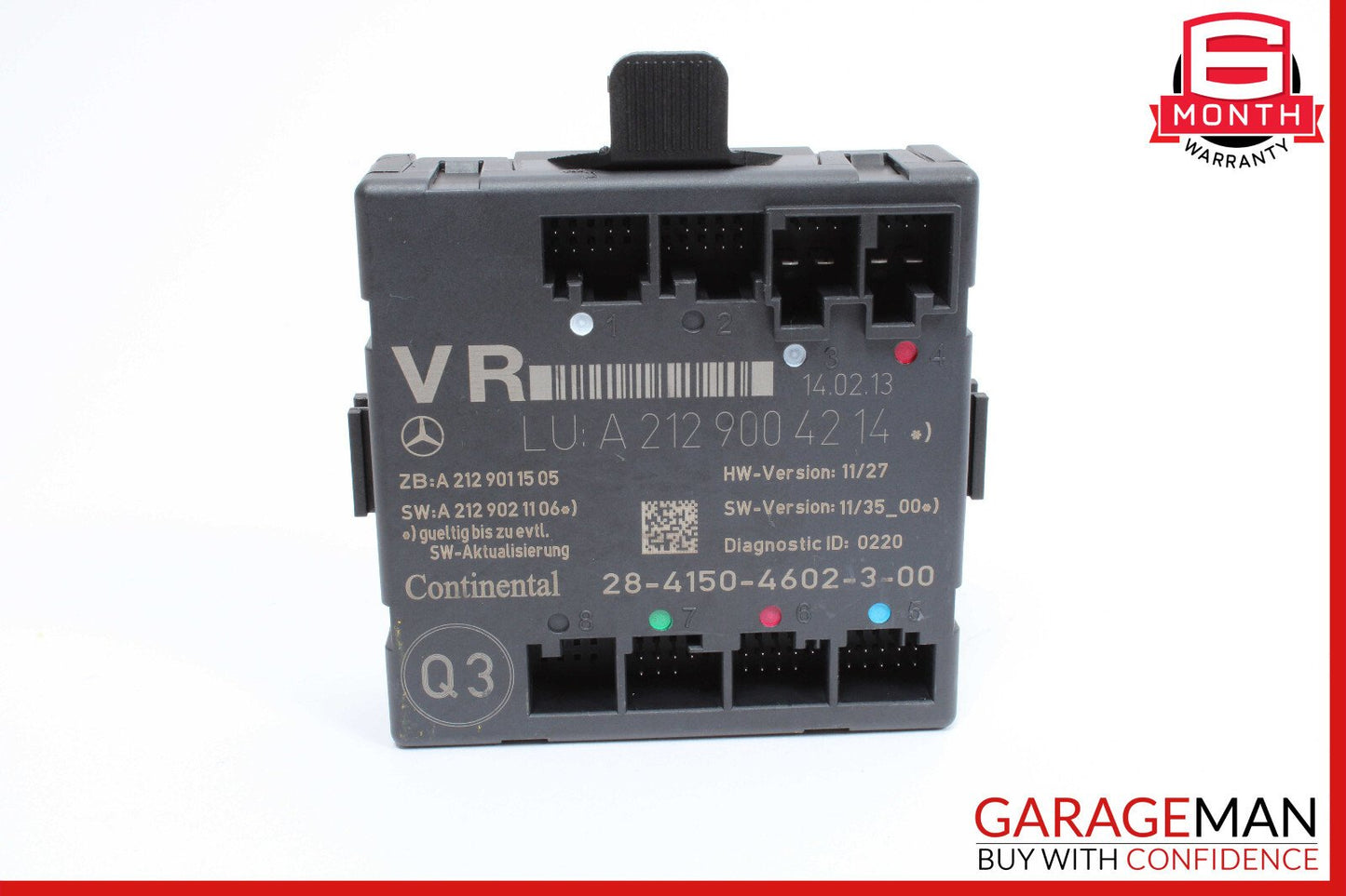 08-18 Mercedes W204 C250 SLK250 Front Right Side Door Control Module OEM